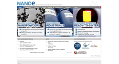 Desktop Screenshot of nanoe.com